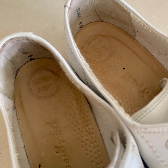 Paul Green Womens White Carly Italian Leather Sneaker Size 10 RRP $365 - Picture 13 of 16